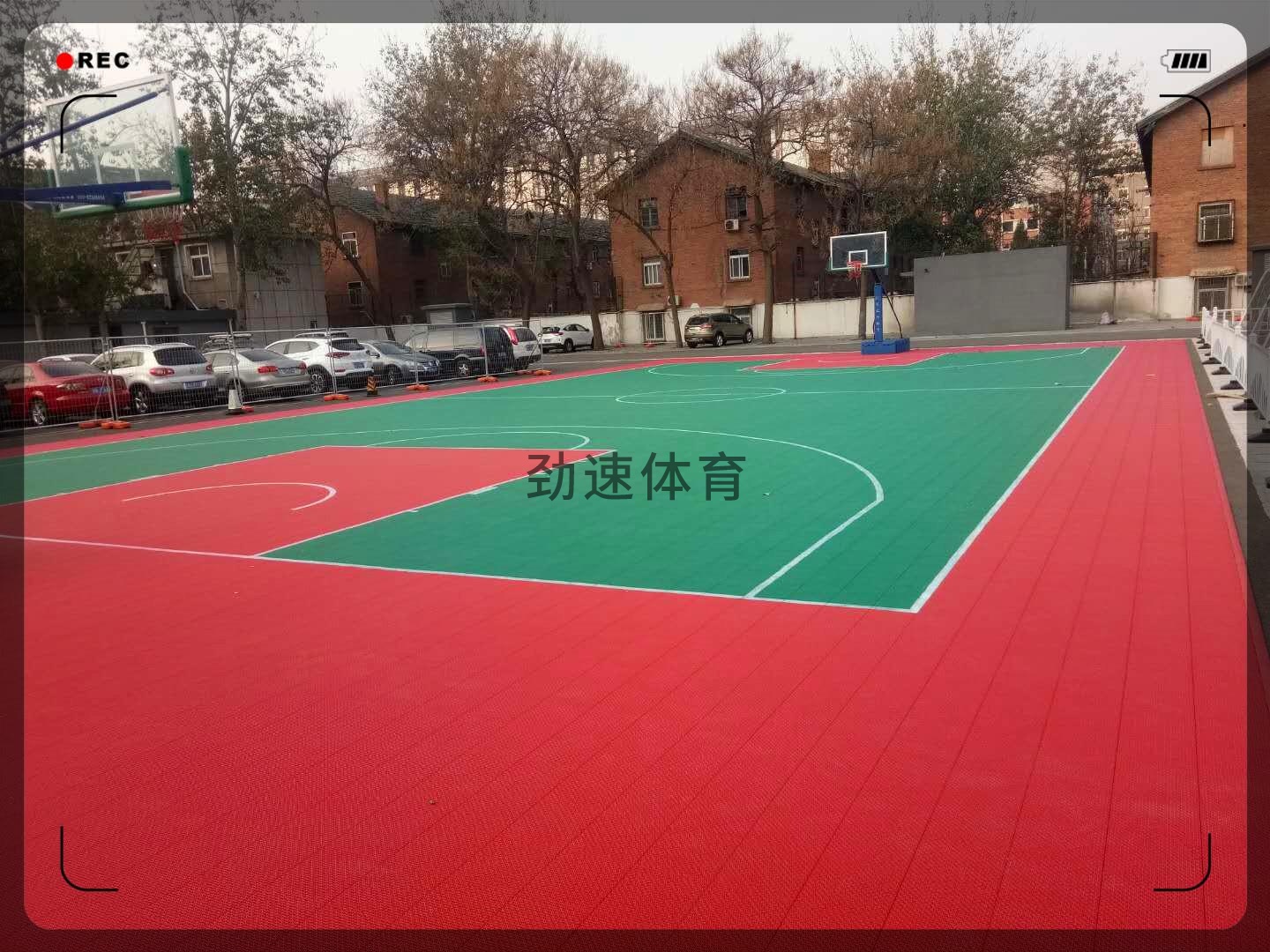 北京市陳經綸中學 懸浮地板（籃球場）